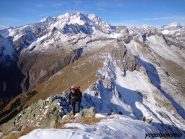 Ernesto sulla cresta nord est