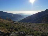 Panorama verso l'Eporediese
