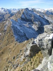 Cresta ovest verso Moriondo, Andelmel,Vailet, Debat,..