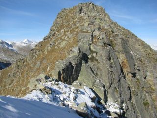 Verso la cima