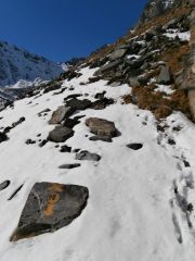 uno sguardo all'indietro ...il colle è  rimandato  a tempo migliore...