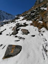 uno sguardo all'indietro ...il colle è  rimandato  a tempo migliore...
