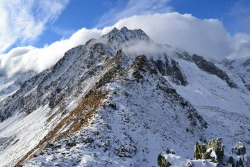 il Pizzo d'Andolla visto dalla quota 2485 m