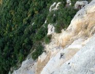 vista dalla sosta di L6 super expo