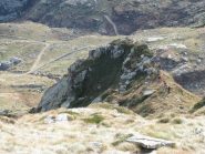 Gruppo in salita alla Battaglia