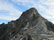 La cresta percorsa per scendere al Colle della Forca