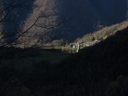 Vonzo sfiorato dal sole del mattino