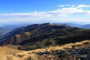 I pascoli verso il Monega