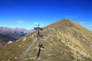 Al passo Frontè verso la Garlenda