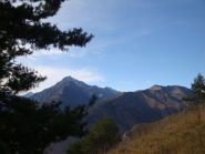 Matto e Merqua salendo verso la cima