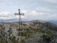 Una delle due croci di vetta