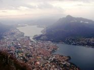 Lecco, sulla dx il Monte Barro
