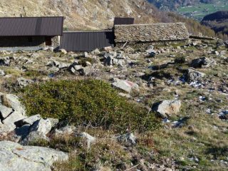 salendo alle spalle delle Grange Riali