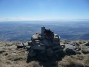 la pianura vista dal Monte Gregorio