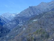 Vista su Cappia ed il fondovalle