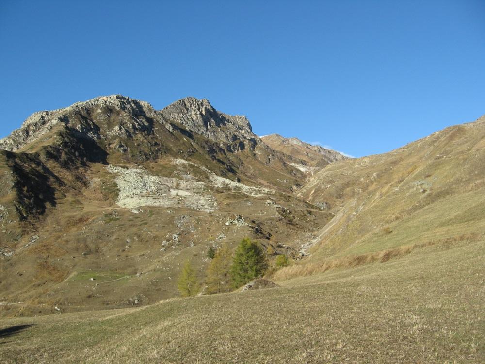 Cima Reina dalla partenza