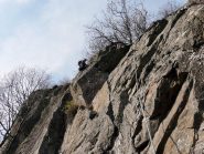 Inizio del traverso del 4° tiro