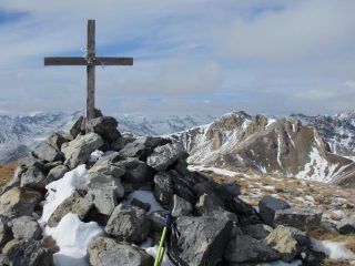 Dalla cima il M. Giordano