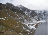 La P.Facciabella dai pressi del lago Santanel..