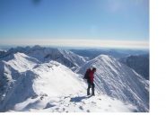 Quanta neve laggiu' da pestare al ritorno..