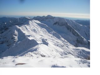 Il m.Capio dai pressi della P.del Pizzo..