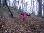 Navigando nelle foglie secche