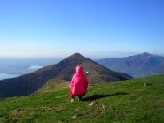 Il Monte Cornizzolo visto dal Monte Rai