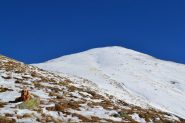 arrivo allo spallone da percorrere fino all'anticima
