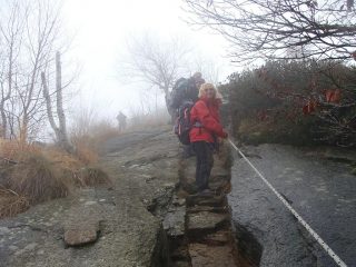 il tratto con corda fissa