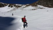 salendo nel vallone che porta al Col Collet...03 (17-11-2013) 
