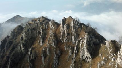 Cima del Fo' e parte finale della Cresta della Giumenta