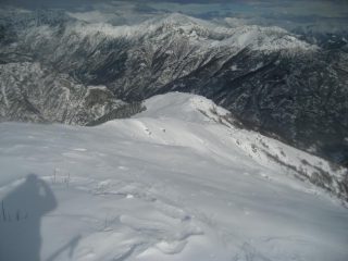 scorcio panoramico dalla cima