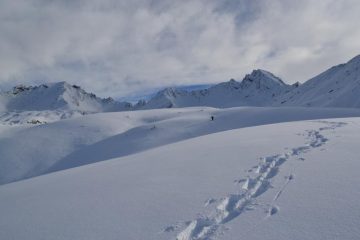 ci addentriamo erroneamente nel vallone in direzione est