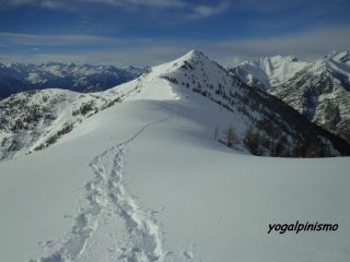 la cresta dalla Punta Cressa al Bec di Nona