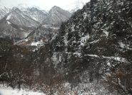 Il sentiero di salita