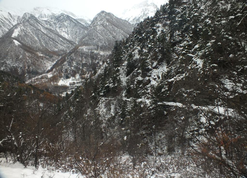 Il sentiero di salita