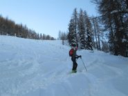 lungo la pista del Clot