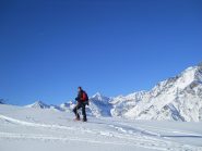 il roccia innevato