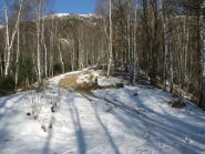 Salendo sulla sterrata per Croce Merlet