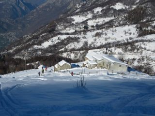 gruppetto in salita