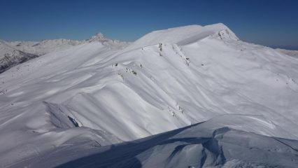 Punta Tempesta dal Sibolet , ambiente fatato