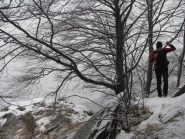 Parte alta della cresta di salita