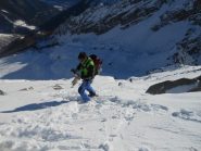 partenza dalla cima
