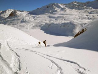 discesa nel canale