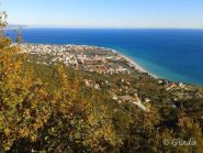 Albenga vista dal sentiero dell'Onda