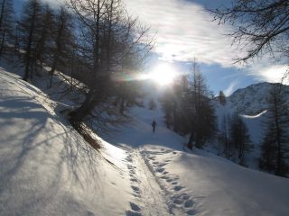 stradina verso il colletto