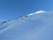 Discesa verso sella pian di Male  