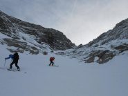 si sale verso l'imbocco del canale..