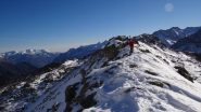 sulla dorsale del Mont Ros