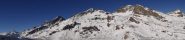 a nord dal Mont Ros